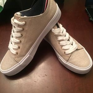 Tommy Hilfiger Sparkle Tennis Shoes, Size 8